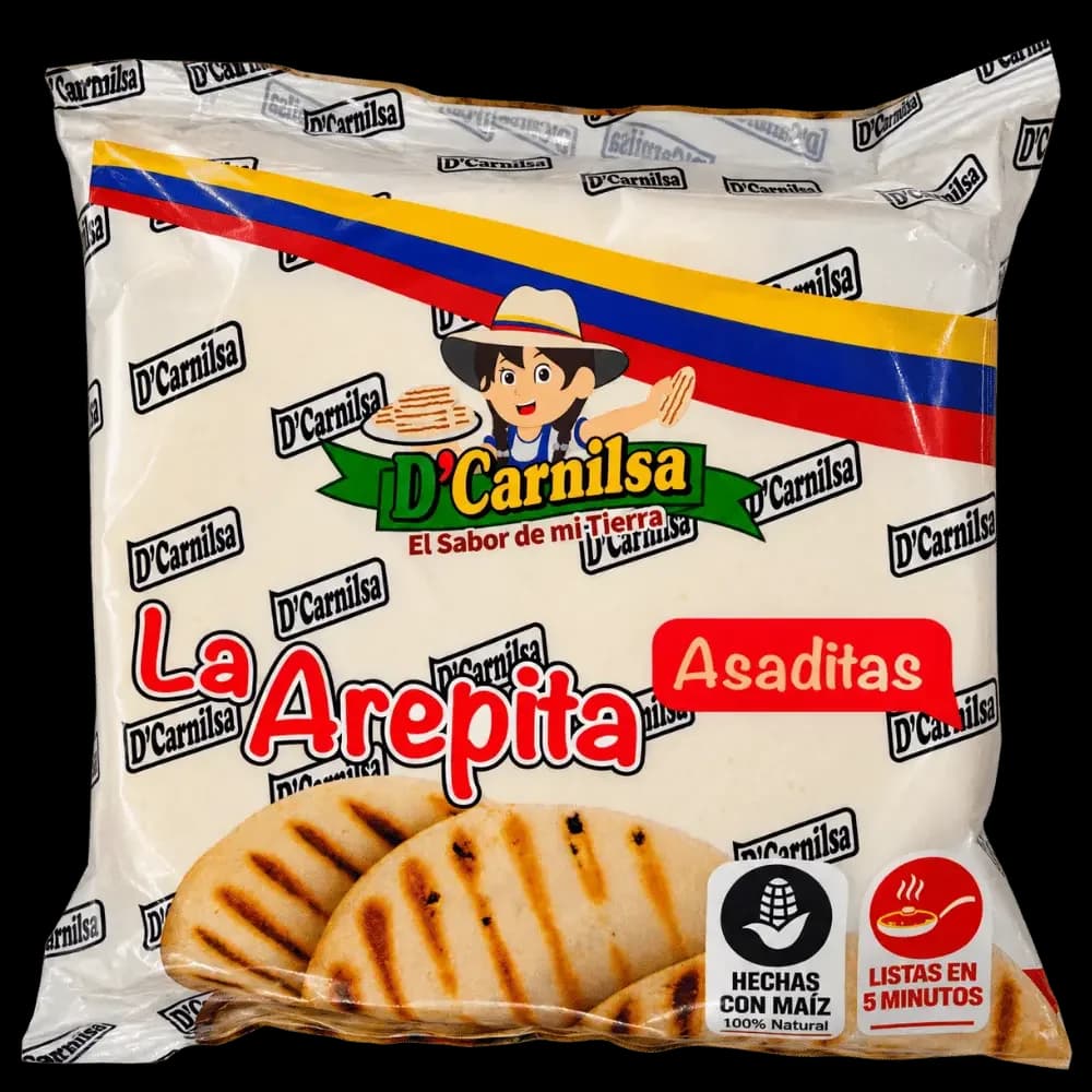 Arepas de Maíz D'Carnilsa – Arepas Colombianas Tradicionales