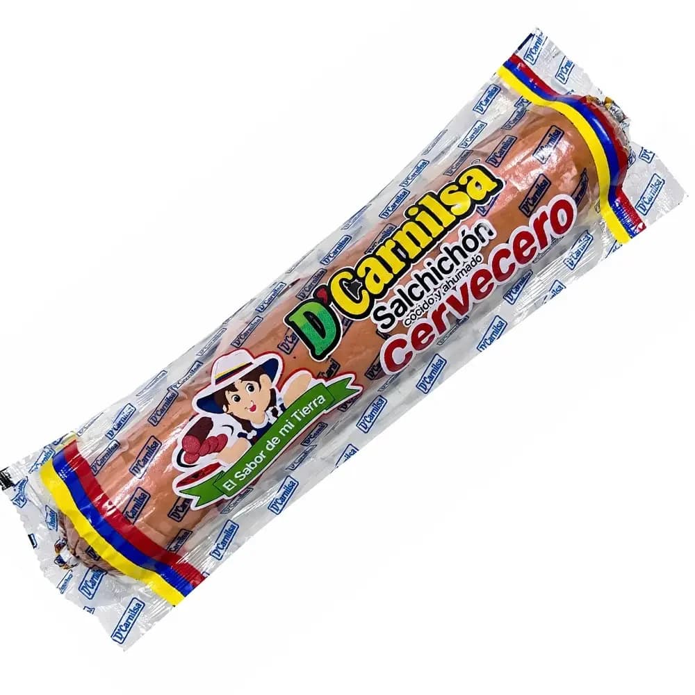 Salchichón Cervecero D'Carnilsa – Embutido Colombiano