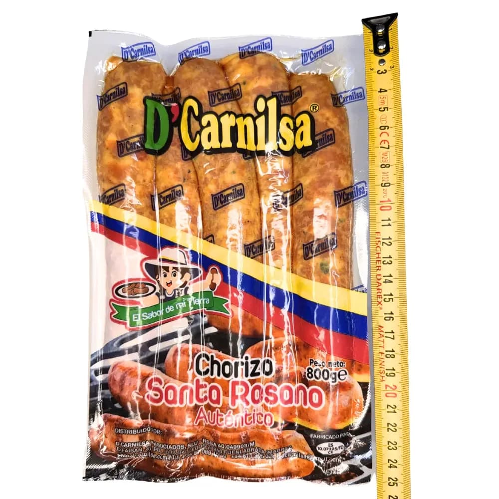 Chorizo Carnilsa XL – Chorizo Colombien Traditionnel | Latino Shop Paris