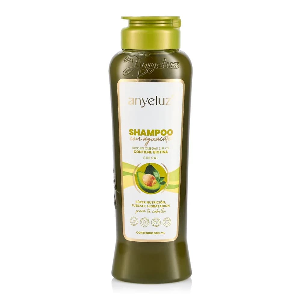 Shampoo Anyeluz con Aguacate – Cuidado Capilar Colombiano | Latino Shop París