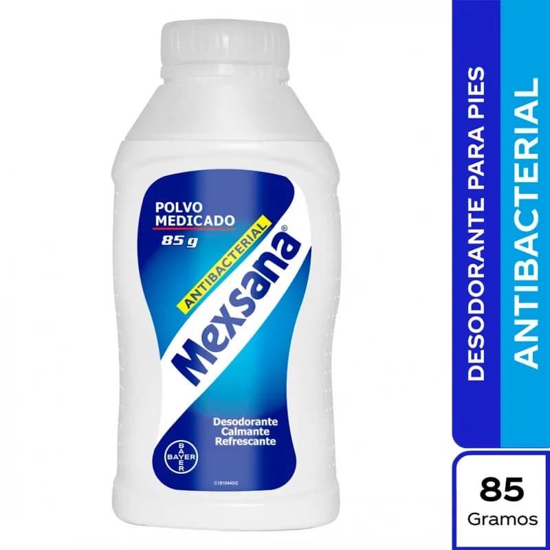 Mexsana 85 g – Talco desodorante para pies | Latino Shop París