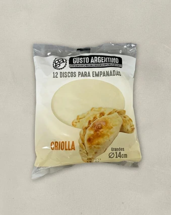 Tapas de Empanadas Criollas Gusto Argentino – Masa Tradicional Argentina