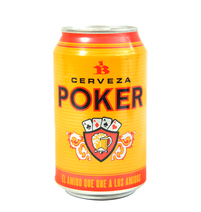 Cerveza Poker lata 33cl