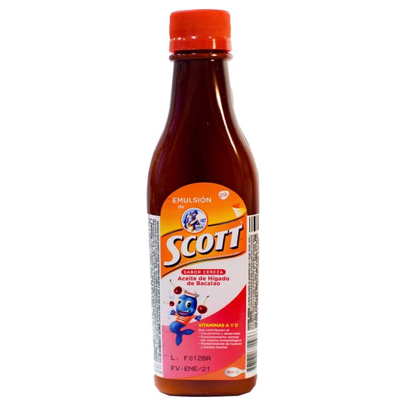 Emulsion de Scott Cereza 360ml