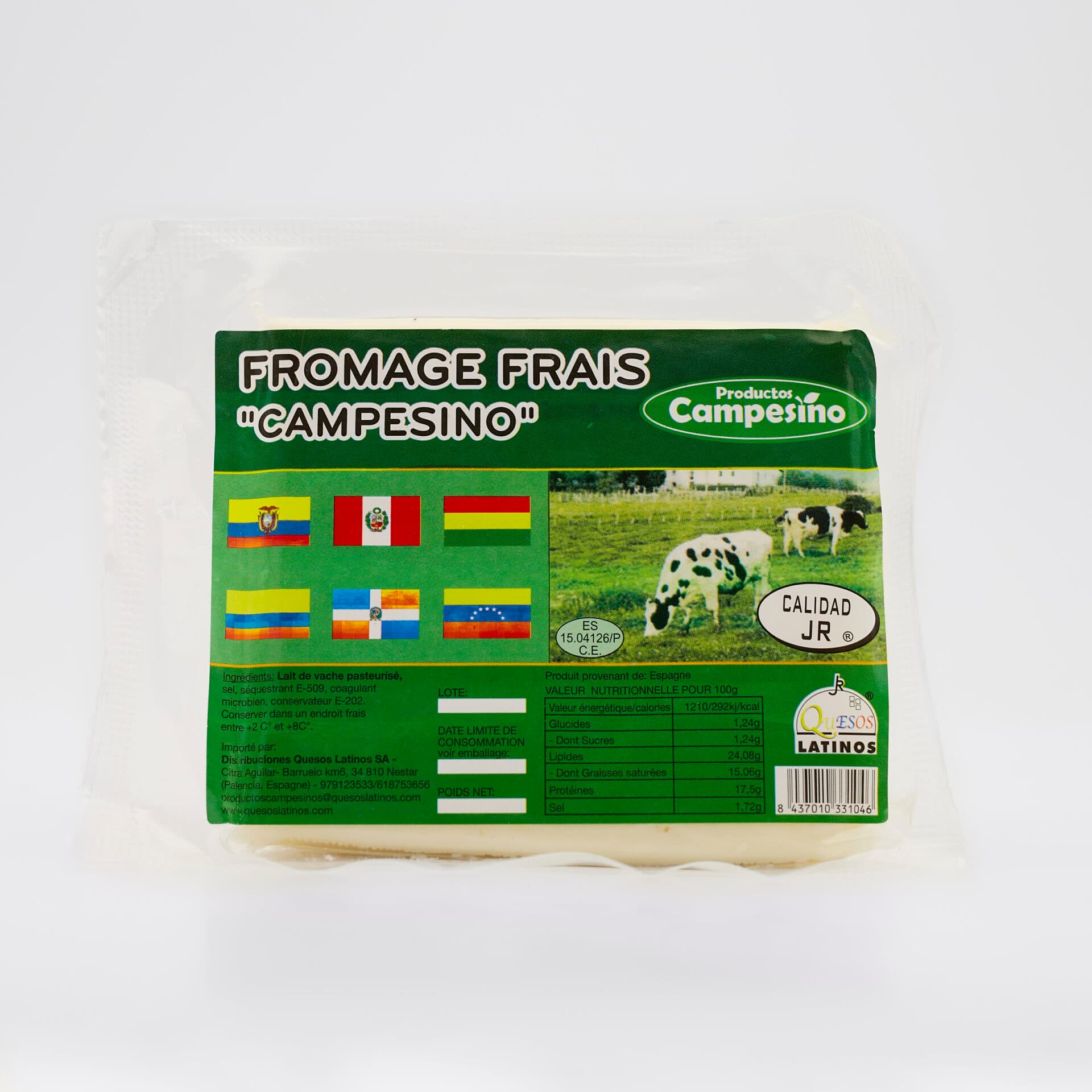 Queso Fresco Campesino 300gr