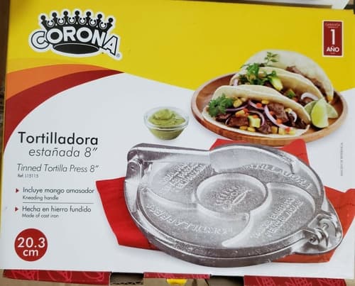Tortilladora Corona 20 cm