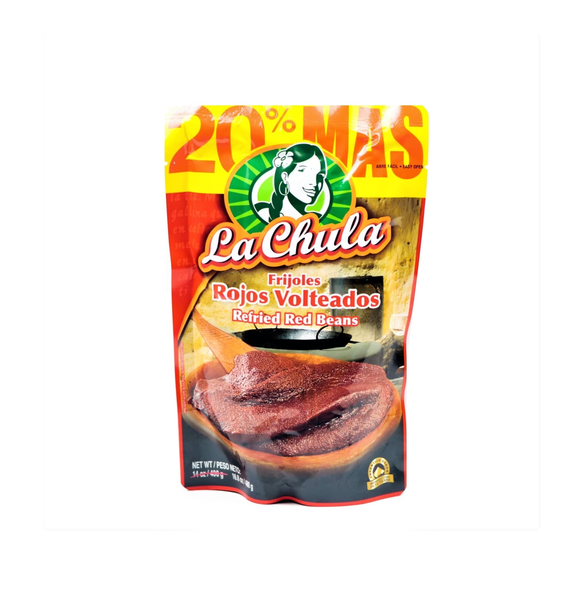 Frijoles Rojos Volteados / Molidos 480gr
