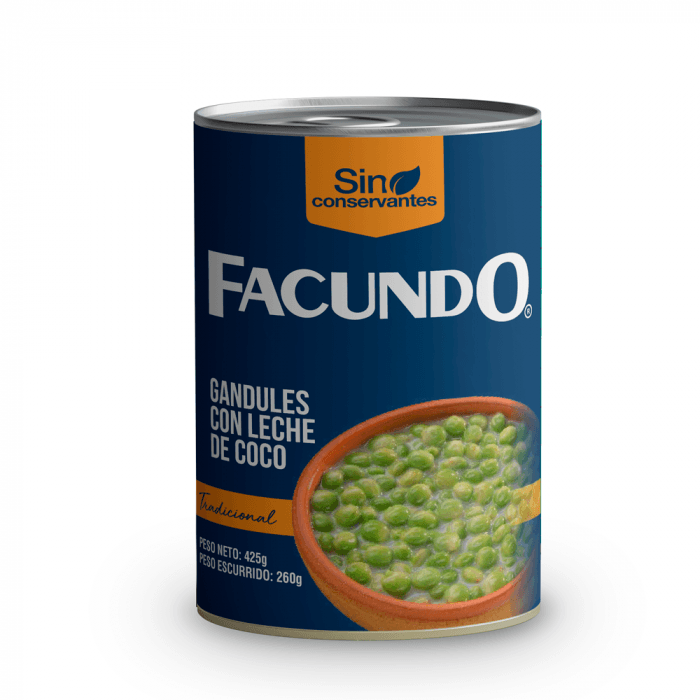 Gandules con coco Facundo 454g