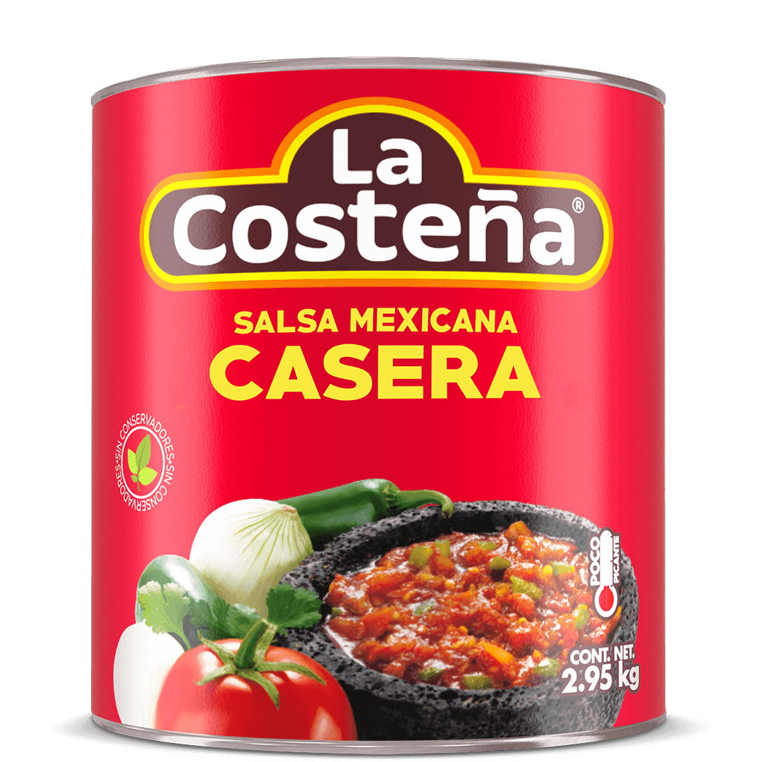 Salsa Mexicana Casera la costeña 220gr
