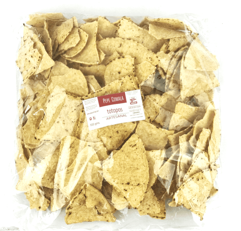 Totopos Pepe Comala 500gr