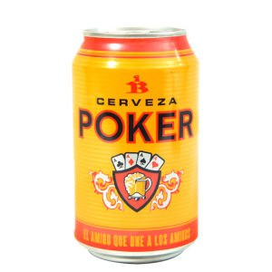 Cerveza Poker lata 33cl