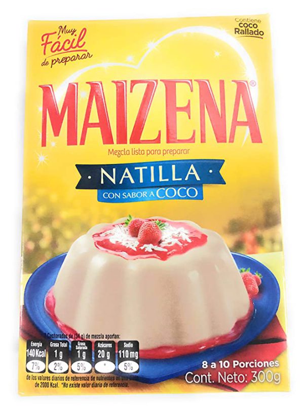 Natilla Maizena Coco 300gr