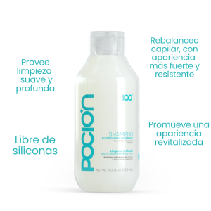 Pocion Shampoo Acondicionador Revitalizante 450ml